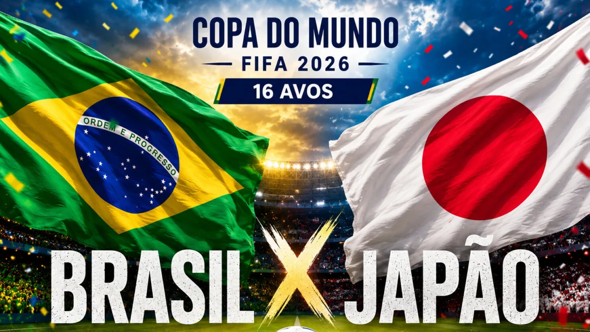 Brasil defende 25 anos invicto contra o Japão em jogos oficiais