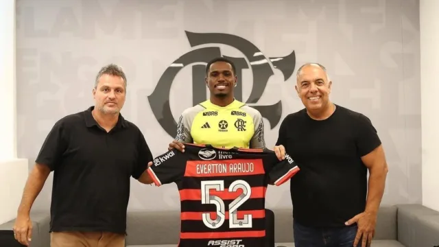 Flamengo nega proposta do Milan por Evertton Araújo