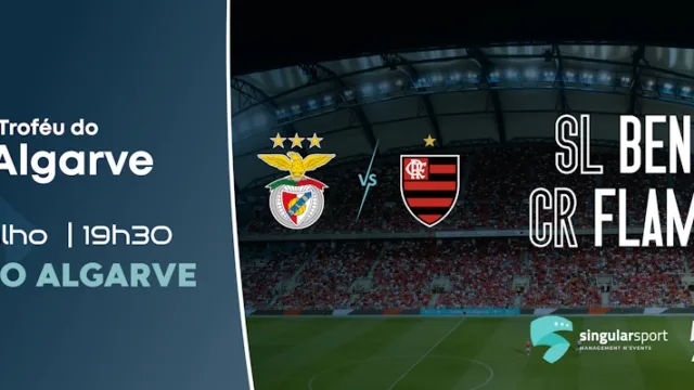 Ingressos esgotados para Flamengo x Benfica no Algarve
