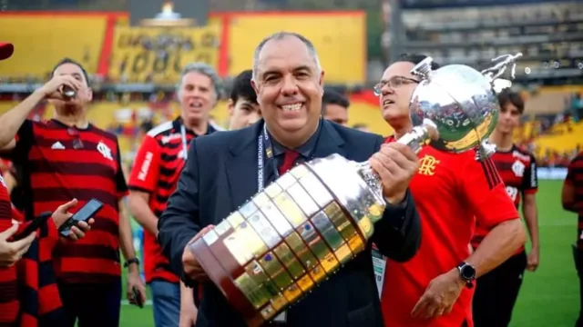Marcos Braz se encontra com Leonardo Jardim em restaurante