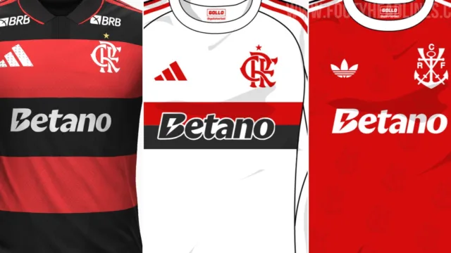 Vazamento da terceira camisa do Flamengo 2026/27 divide opiniões