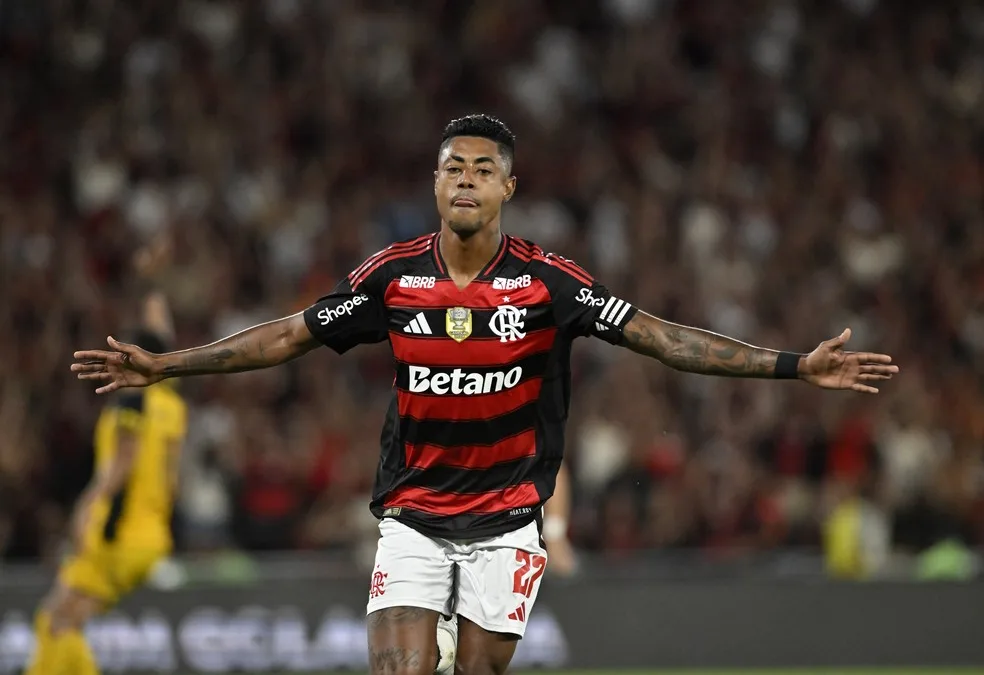 Bruno Henrique marca contra River e revela: ‘segredo é o trabalho’