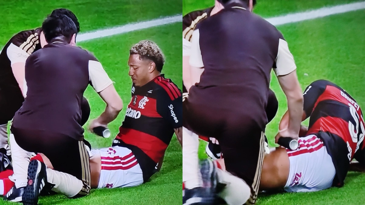 Daniel Salles sofre lesão e desfalca Flamengo em 3 amistosos
