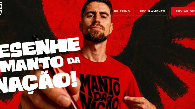 Flamengo lança ‘Manto da Nação’ para torcedor criar camisa