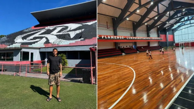 João Gomes visita Gávea e emociona torcida: ‘Onde tudo começou’