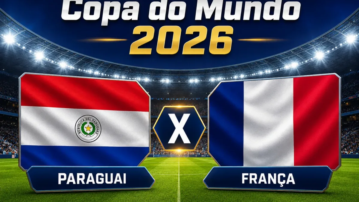 Paraguai x França hoje às 18h — onde assistir às oitavas da Copa